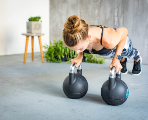 Studiofotografie für Fitnessstudios